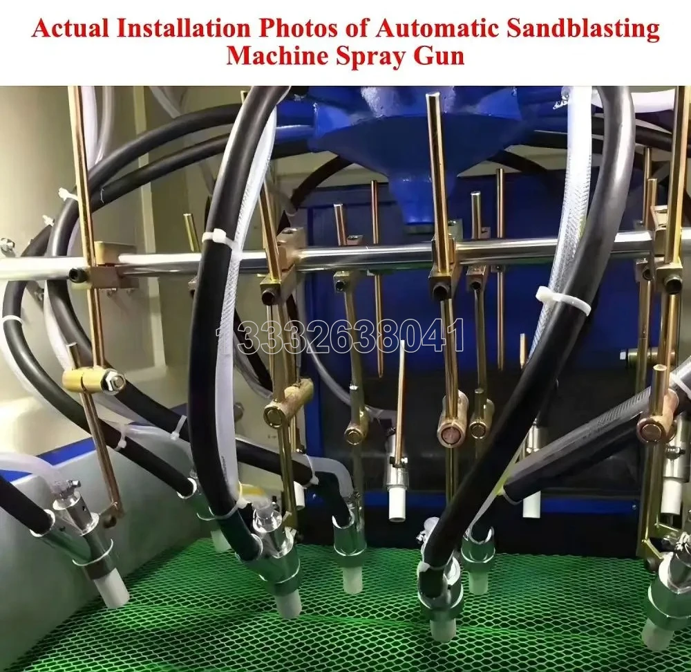 B Type Industrial Sandblasting Gun with Boron Carbide Nozzle for Manual Automatic Sandblasting Machine Sandblasting Gun Tools
