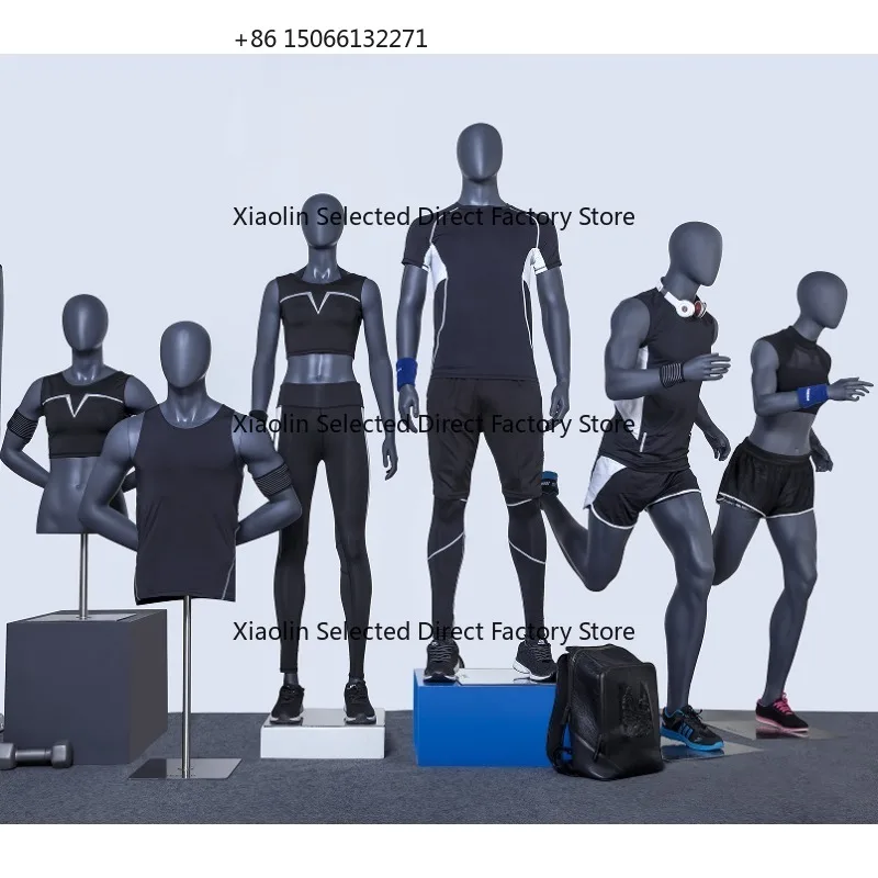 

Athletics Fiberglass Full Body Male Suit Full Body Mannequin Sport Retail Mannequin