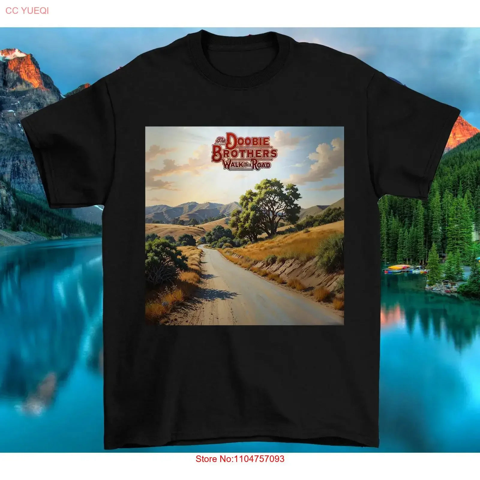 The Doobie Brothers Walk This Road T Shirt S 5XL Cotton MR1013 vintage Washed Unisex Stretched graphic fashion Comfortable