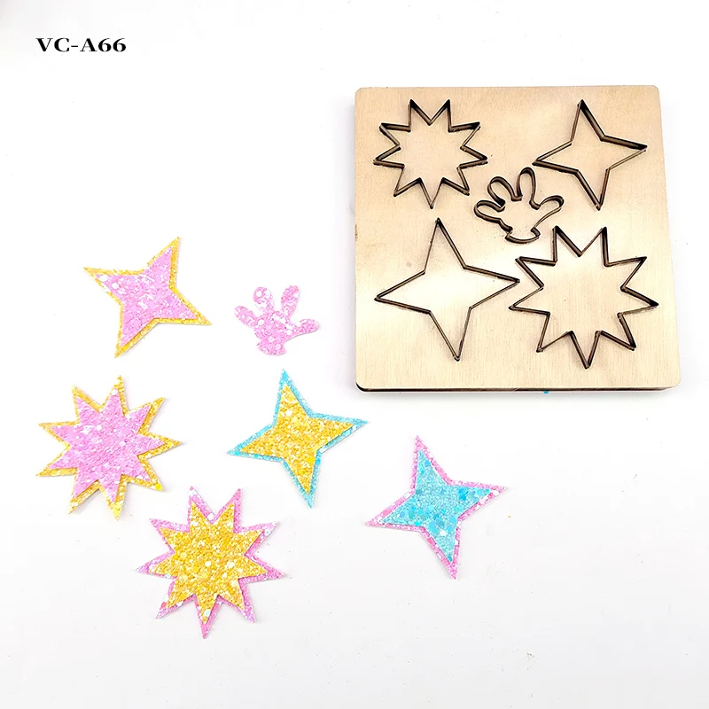 Hairpin-VC-A66 Wood Mold Scrapbooks Compatible with Most Die-Cutting Machines