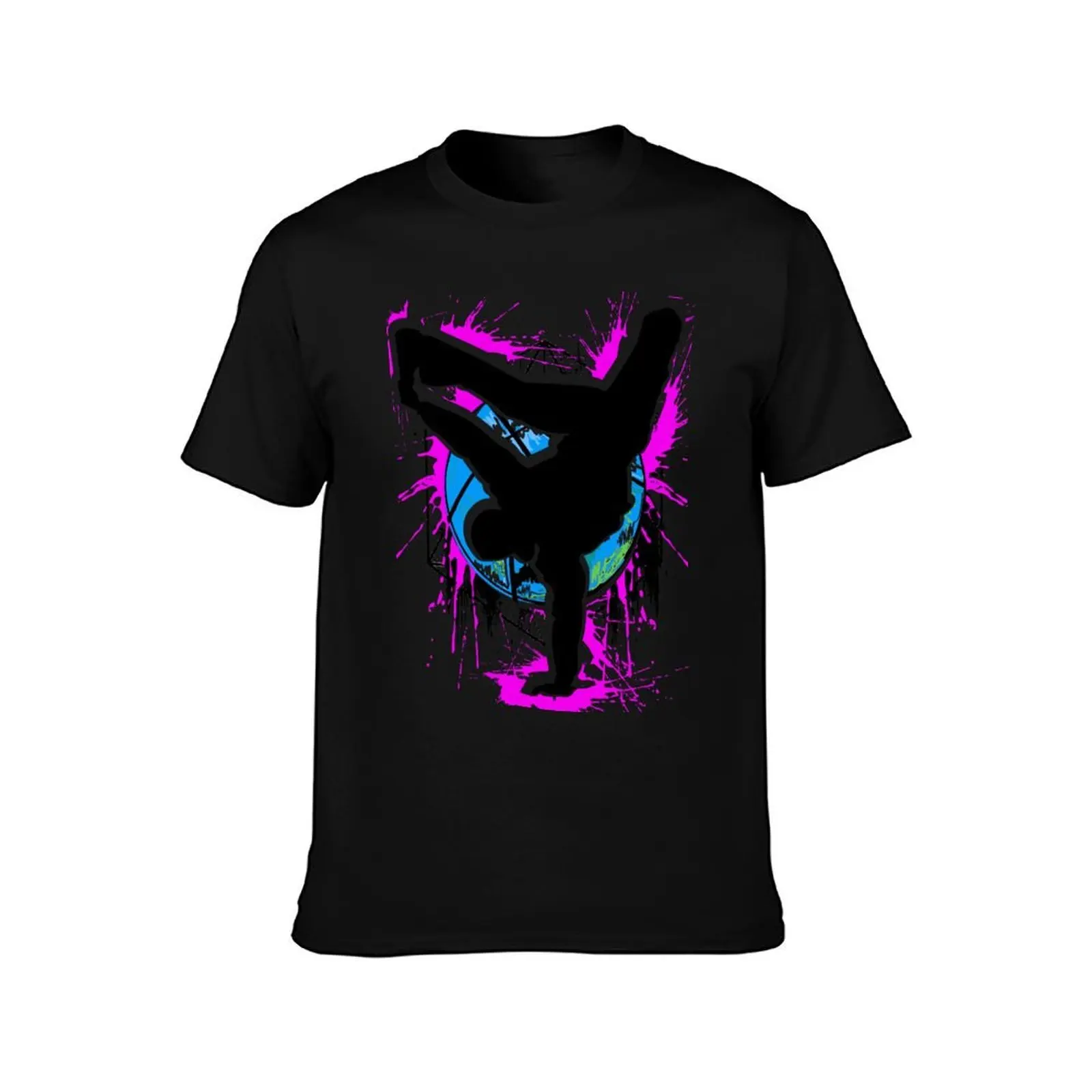 Breakdance - Breakdancer - Breakdancing B-Boy - Streetdance T-Shirt, Summer Casual Cotton Tee, Oversized Streetwear Tops