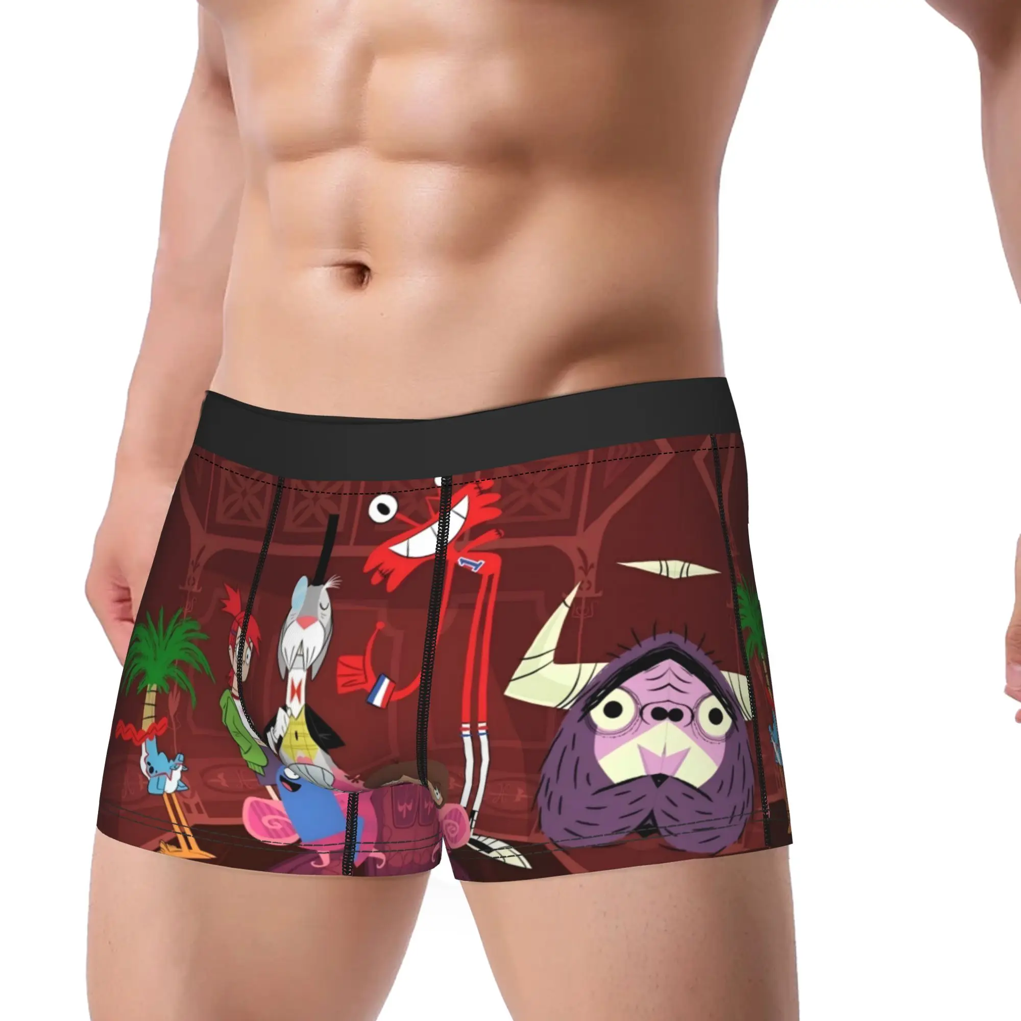 Fosters Home for Imaginary Friends Underpants Homme Panties Man Underwear  Ventilate Shorts Boxer Briefs