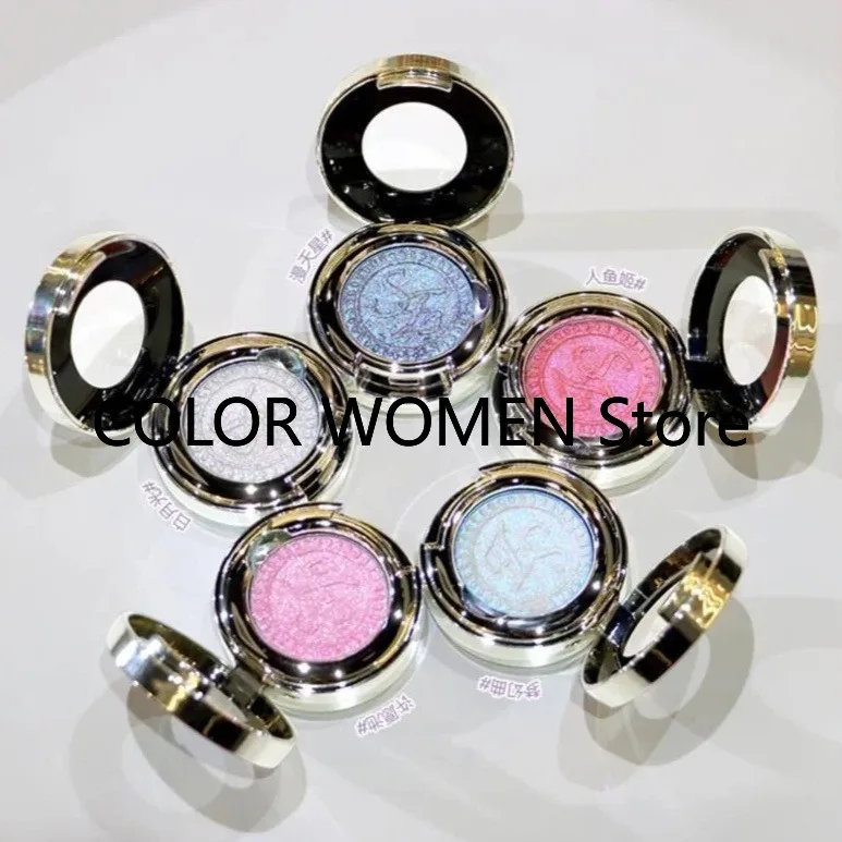 SheenEffect Chameleon Single Color Eyeshadow Highlighter High Pigmented Glitter Long Lasting Super Shimmering Eyes Makeup