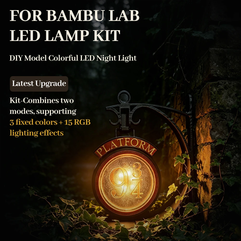 ชุดหลอดไฟ LED สำหรับ Bambu Lab - 3D Printing Model บทวิจารณ์และราคา