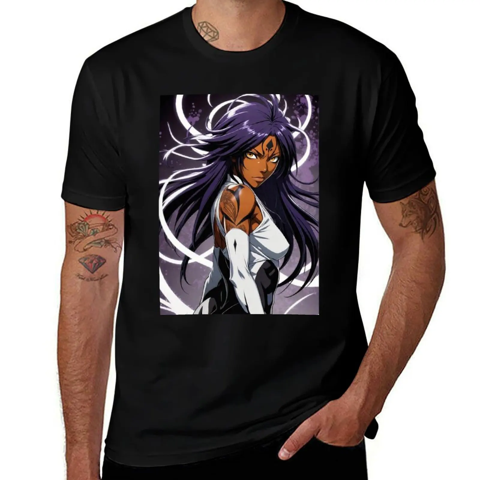 

Yoruichi Hot T-Shirt Gym Wear Breathable Short Sleeve Tee