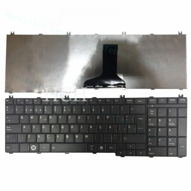

A++ New for Toshiba Satellite C675 C675 L675 L675D NSK-TN0SC 01 Spanish Keyboard