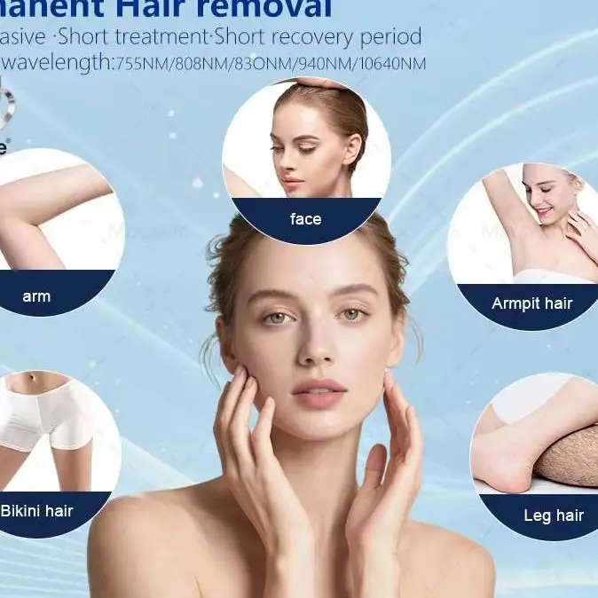 new Professional Commercial 5000W 5Waves 16Bar Beauty Machine Multifunctional Body Hair Skin Care Equipment For Salon Overseas