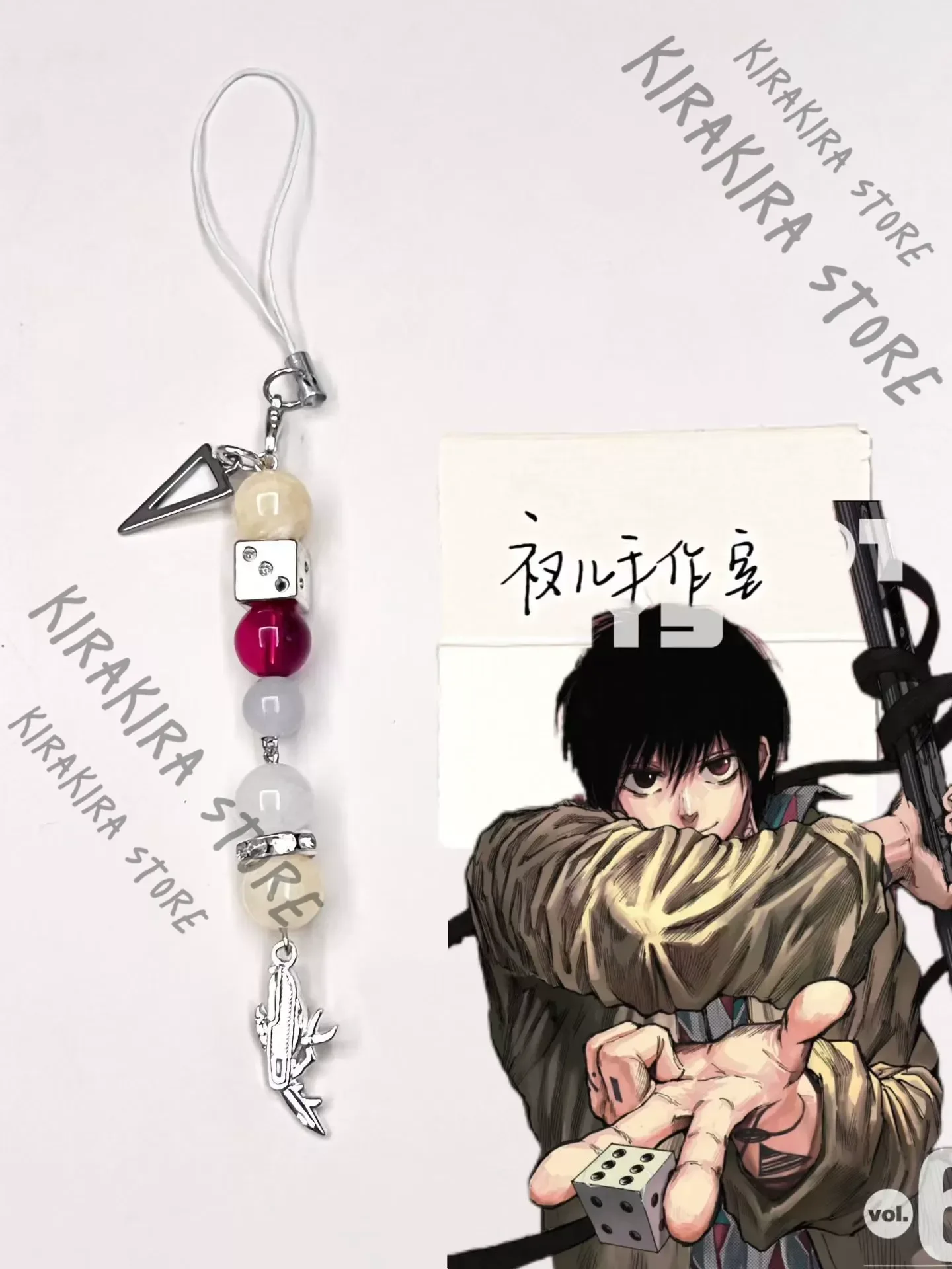 

SAKAMOTO DAYS Nagumo Yoichi Anime Cosplay Phone Strap Mobile Phones Chain Cartoon Keychain Keyring Hanging Drop Ornaments