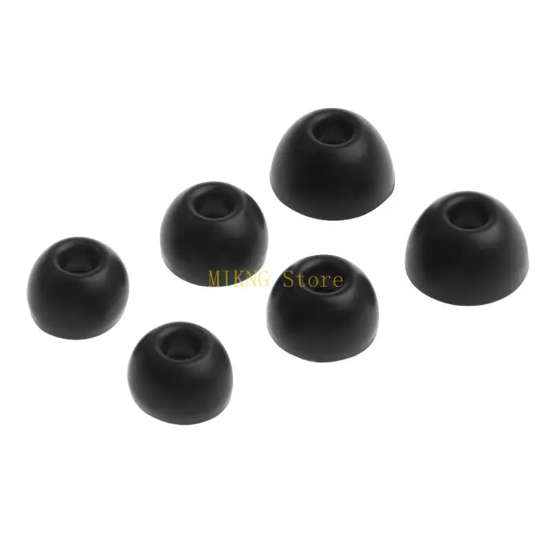 6pcs / pack silicone أذن أذن لبراعم الاستوديو / Fit Eartips Earphone Earclugs أفضل بيع