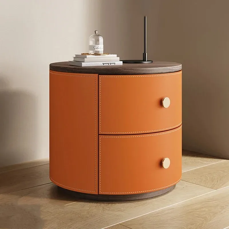 Fashion Luxury Design Bedside Table Trendy Premium Aesthetic Safe Bedside Table Modern Unique Mesa De Cabeceira Unique Furniture