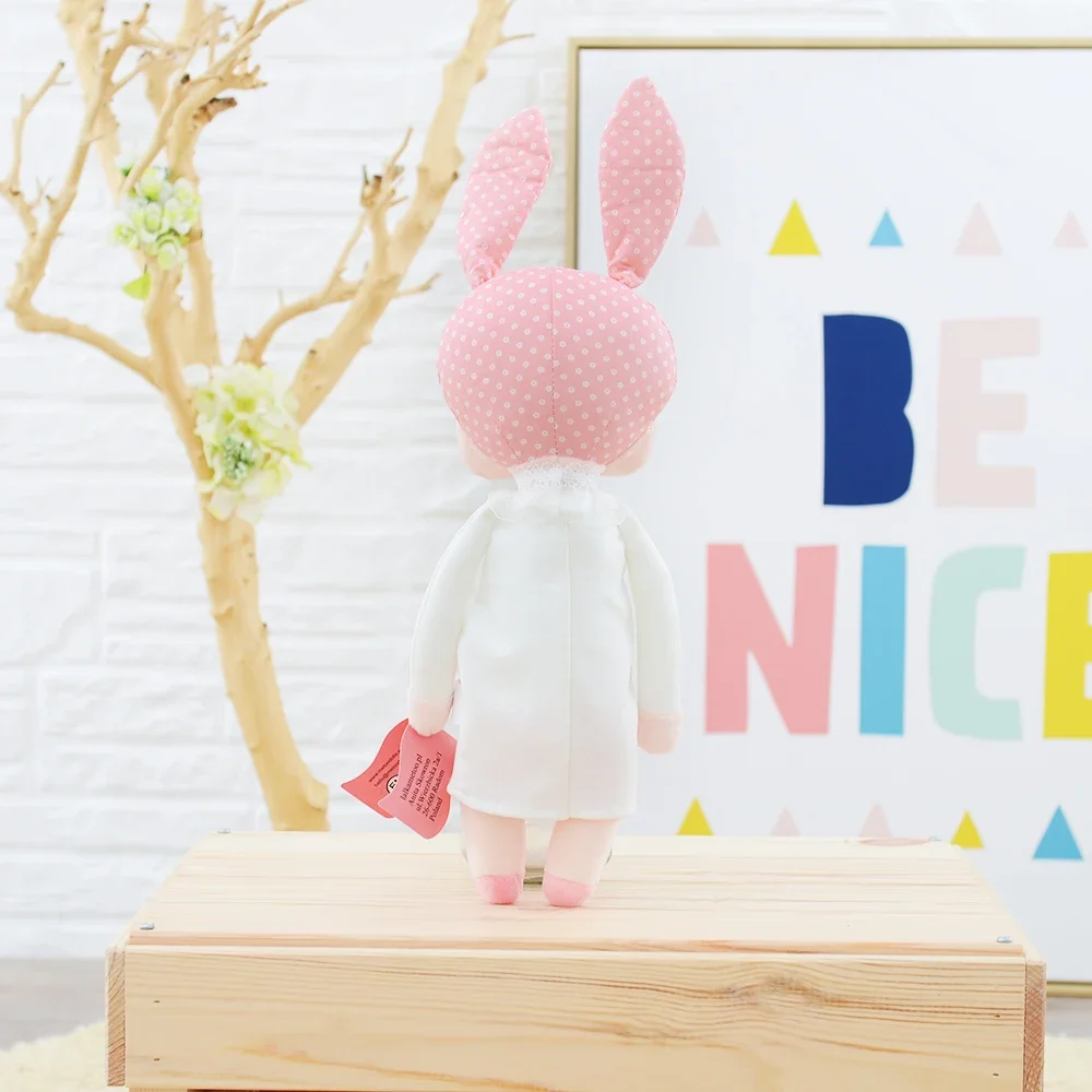 Metoo Original Personalised Doll 34cm Angela Retool Deer Name Room Decor Squishy Hug Wedding Graduation Plush Toy Baby Kids Gift