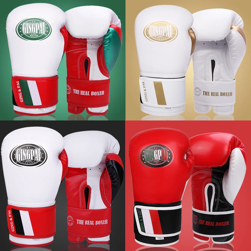 

6 8 10 12OZ Colorful Boxing Gloves Adult PU Foam Adult Kick Kickboxing Training Boxing mma Glove Gloves Muay Thai Sandbag gloves