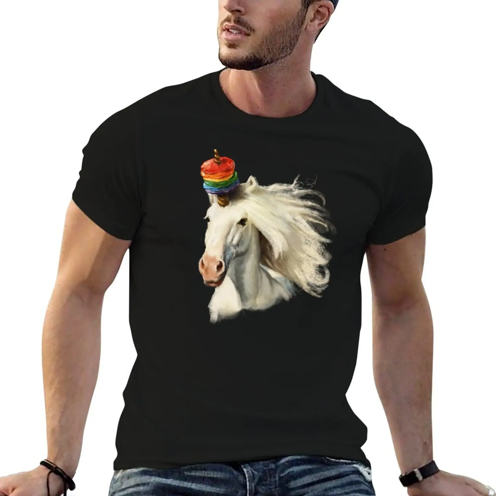 

Rescue Unicorn T-Shirt t shirt custom print man t shirt graphic T-Shirt