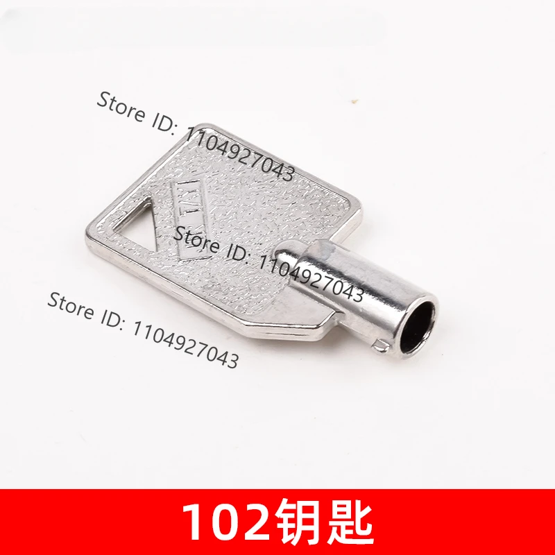 10Pcs elevator triangle base station lock ladder control box key 102 key