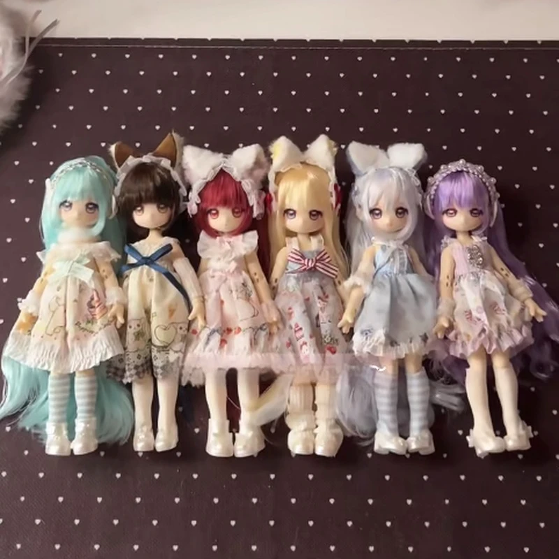 Echte Nicht essbare Puppe Stillwind Myth Series 1/12 BJD Blind Box Kawaii Actionfigur Desktop-Deko Überraschungs-Mystery-Box Fan-Geschenk