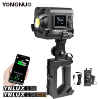 Yongnuo YNLUX100 PRO 100W/120W Bi-color Handheld Led Video Light COB Lamp 3200-5600K DSLR Outdoor Photography Fill Lighting