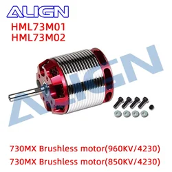 Allinea il motore Brushless Trex 730MX 850/960KV per il 550/600 allinea il tarocchi Trex KDS A5 LOGO XL/TG520 RC elicottero HML73M01