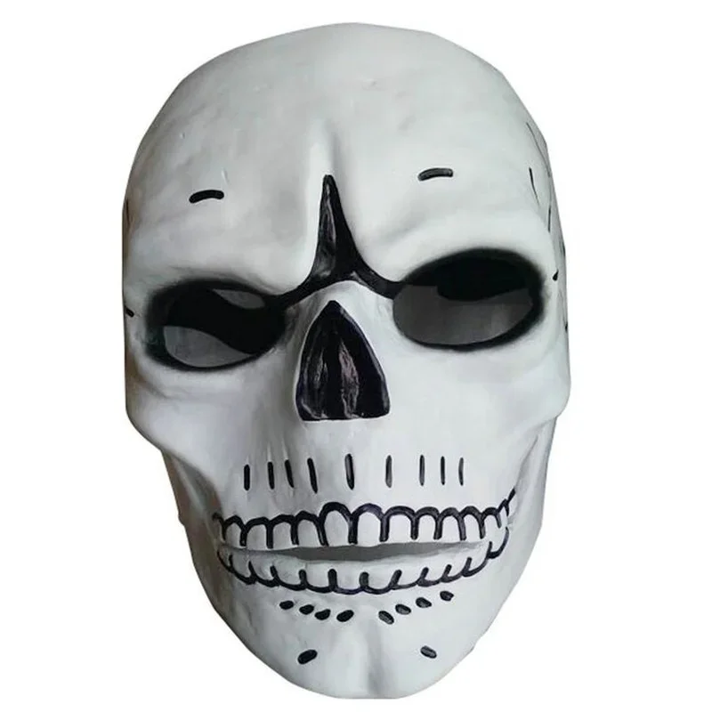 New Resin 007 Ghost Party Mask Halloween Mask Horror Skull Masque James Bond Spectre Cosplaying Bar Decoration Props Skull Mask