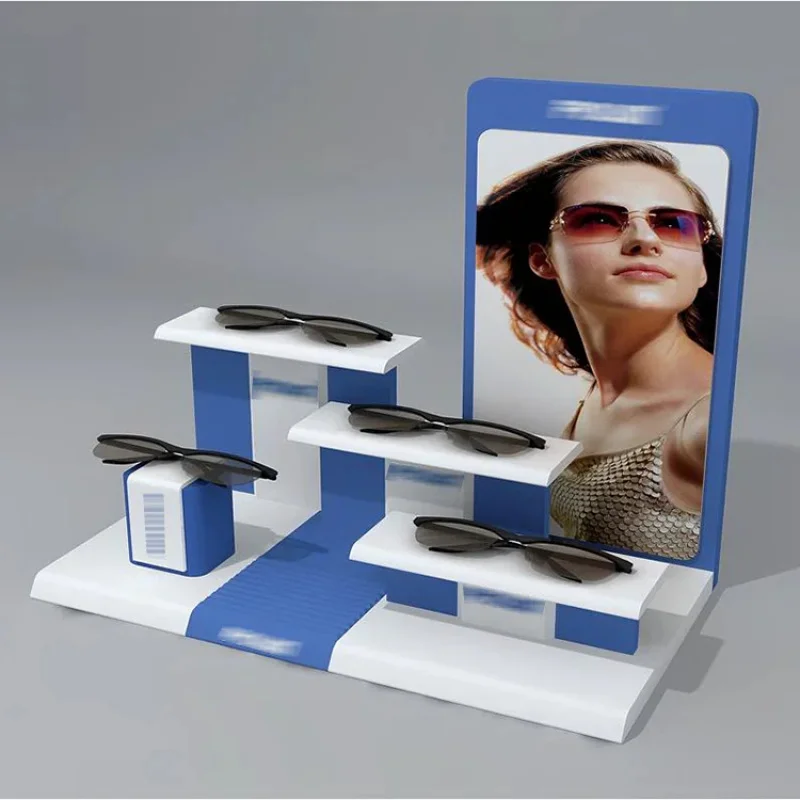 

Customize.Custom Design Multi-Layer Desktop Acrylic Display Stand Sunglasses Portable Rack and Display System