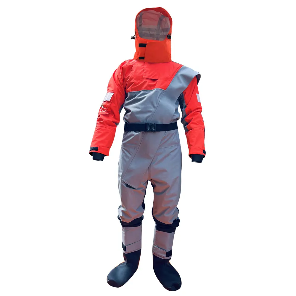 Semi-Dry Suits One Piece Comfortable Neoprene Drysuit Seal with Long Front Zipper for Men&Women Sailing Fishing Boating Paddling