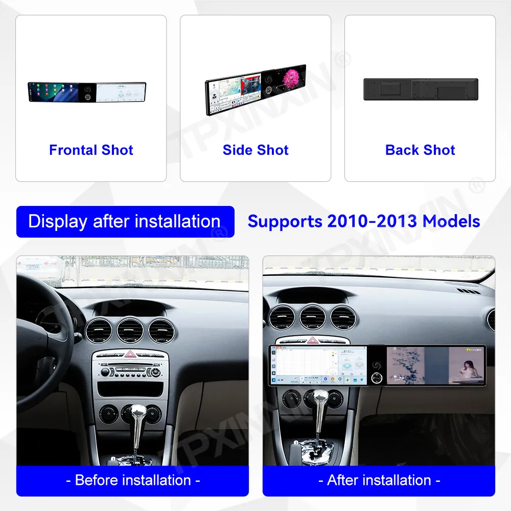 

Сенсорный автомобильный радиоприемник для Peugeot 408 2010-2013, Android GPS, мультимедийная система, автомагнитола, стереоприемник, головное устройство