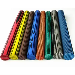 NooNRoo-EVA Foam Handle for Fishing Rod, Stripe Straight EVA Handmade Grips, Repair Rod Building, DIY Handcraft Materials, 2 Pcs