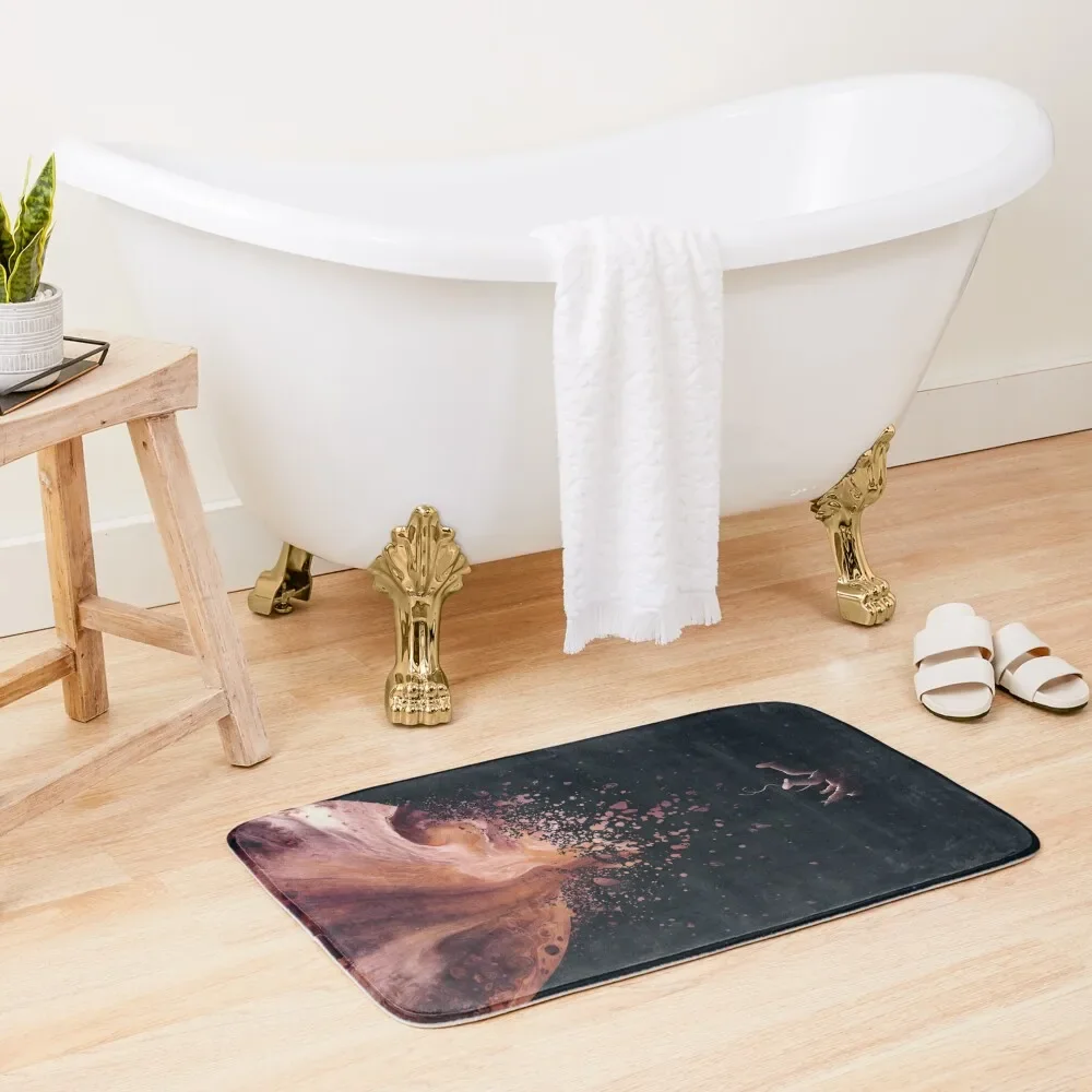 

Edge of Infinity Bath Mat Bath Rugs Waterproof Bathroom Rugs Mat