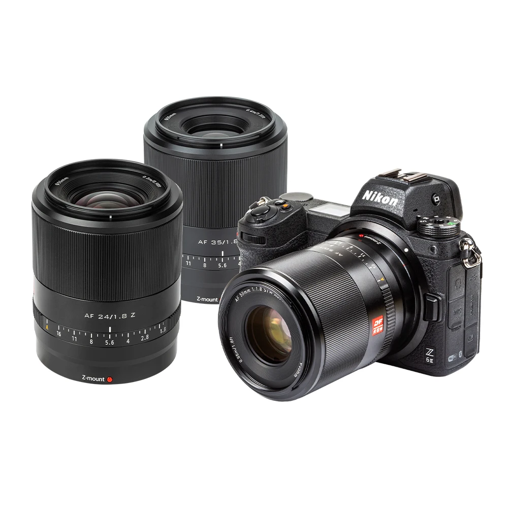 Viltrox-lente principal de marco completo de enfoque automático, lente de cámara de gran apertura para Nikon Z Mount Z6 II Z7 Z50 Zfc, 24mm, 35mm,