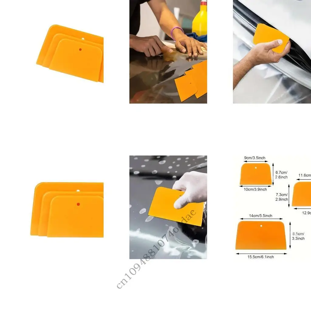 

Набор из 3 скребков для кузова автомобиля для нанесения глазури-наполнителя. Инструмент для нанесения краски.