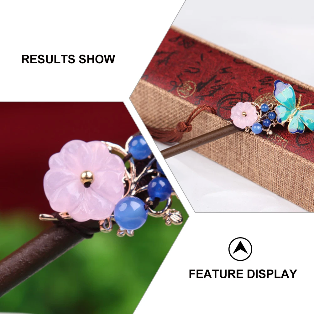 

Ancient Hairpin Elegant Classic Hair Clip Pin for Cosplay Long Chinese Hairpin Oriental Retro Hair Bun Stick Hairstyle Stick