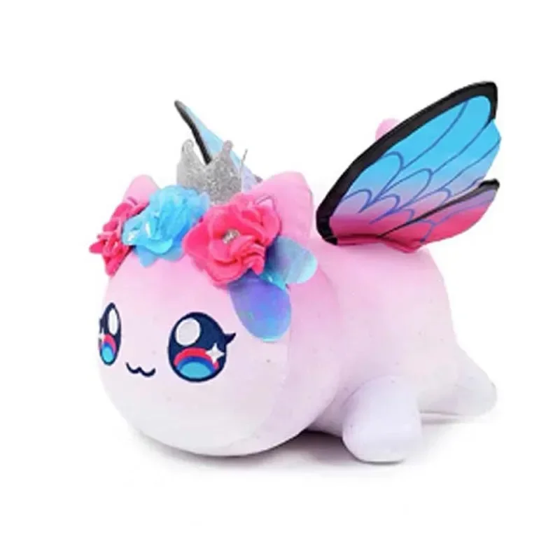 Hot Aphmau Pluche Meemeows Voedsel Kat Knuffels Speelgoed Leuke Cola Frietjes Donut Kat Pluche Gevulde Poppen Slapen Kussen Kerstcadeau