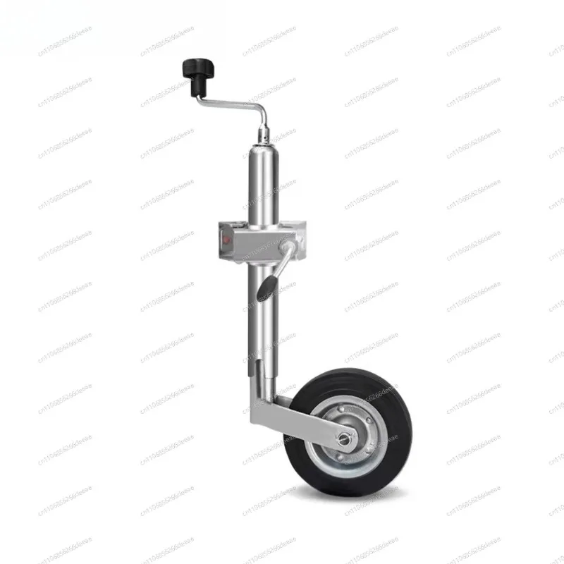 

Top Rocker Trailer Jack with Bayonet Large Wheel & European Clamp Guide Wheel, Yacht RV Modified Trailer Accessories