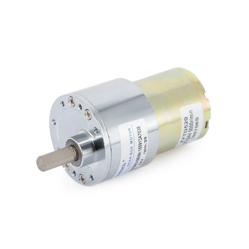 ZGB42RG/FG ミニチュア可変速 DC 減速小型モーター偏心軸 12V 24V