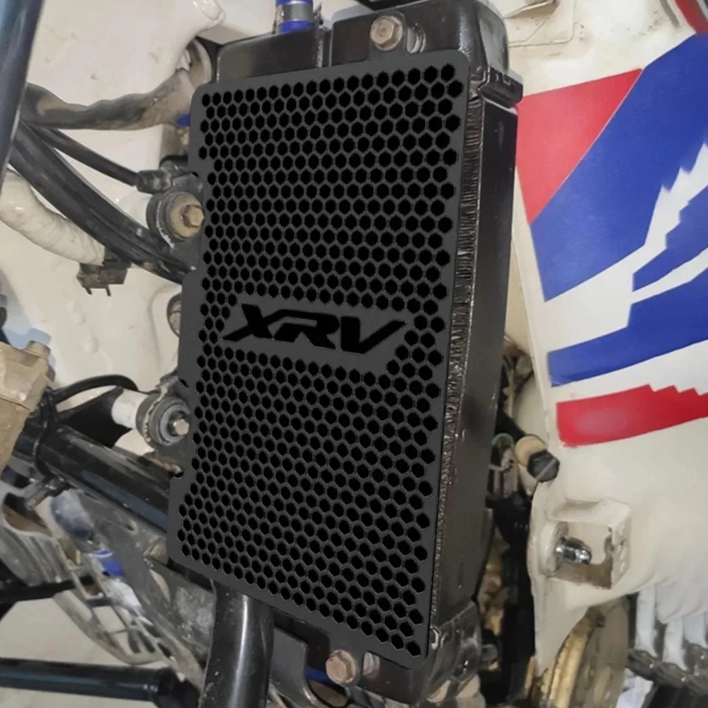 FOR Honda XRV750 XRV 750 Africa Twin 1993-2002 Motorcycle Radiator Guard Grille Cooler Cover XRV 650 Africa Twin RD03 1988-1989