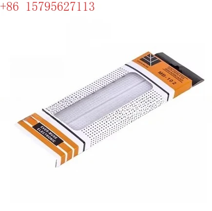 MB-102 Red Blue Line Bread Board 830 Hole Bread Board Experimental Connection Board 165×55× 10mm test