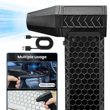 미니 터보 제트 선풍기 터보 격렬한 선풍기, 130,000RPM 강력한 송풍기, 고속 덕트 선풍기, 전기 먼지털이 건조기, 52 m/s