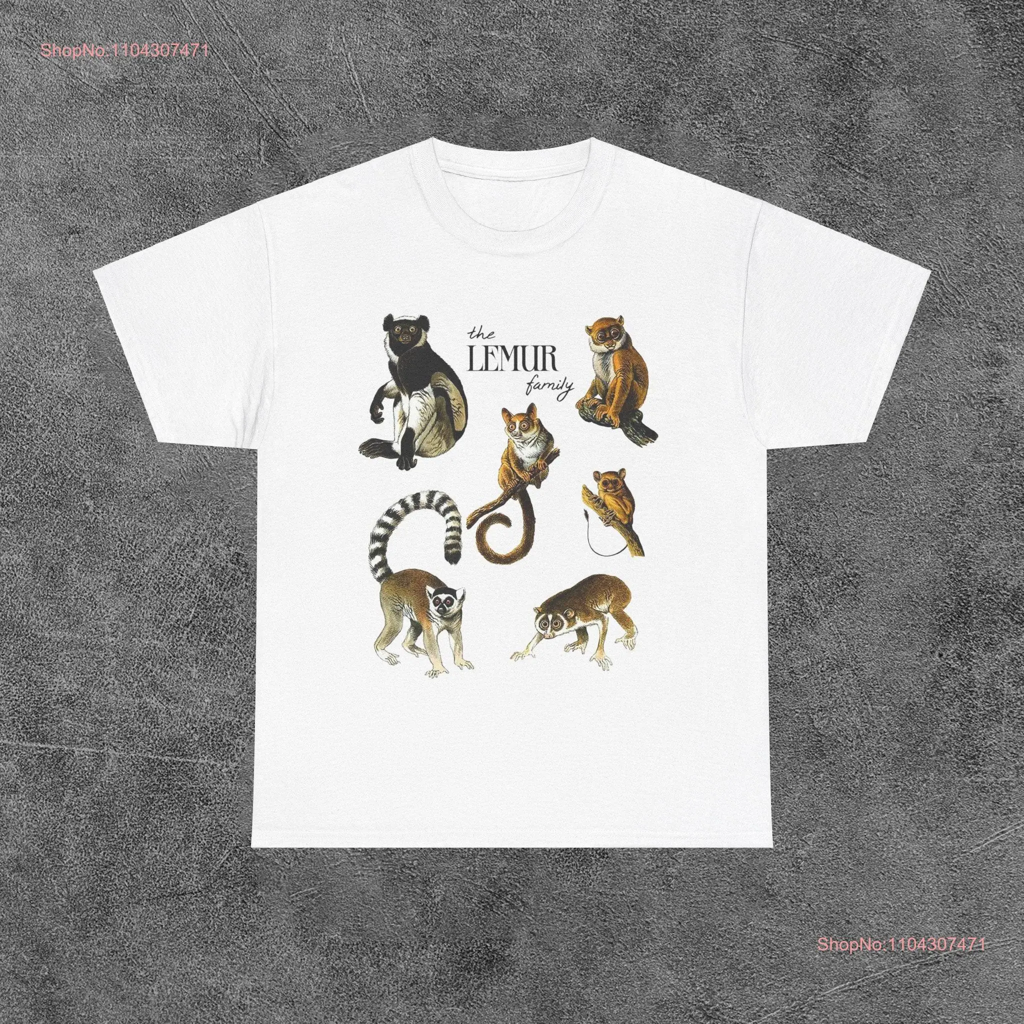 Lemur Y2k Vintage 90s Tattoo Collage T Shirt Aesthetic Oversize Meerkats Racoon  long or short sleeves