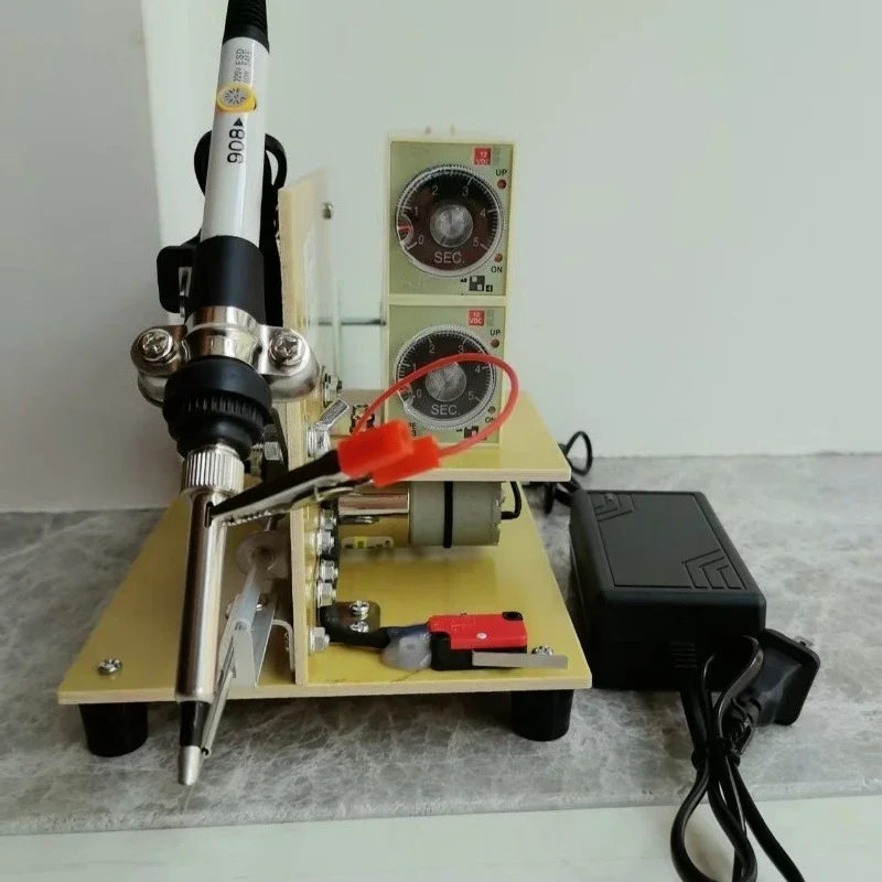 Spot welding soldering machine, foot-free automatic induction tin machine, adjustable length automatic induction soldering