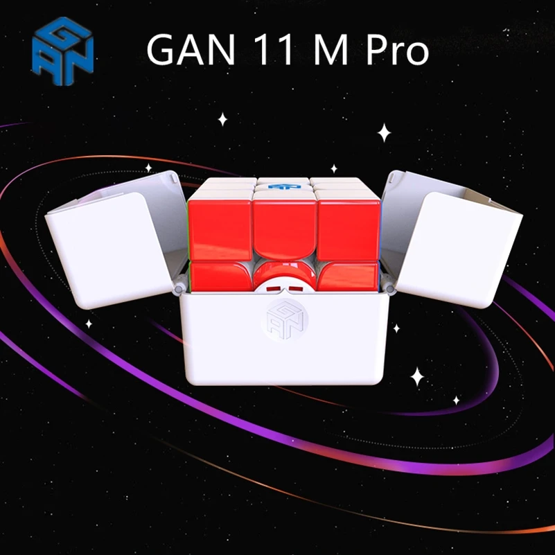 GAN11M โปร |   2020 Flagship 3 × 3 Magnetic Cube 3x3x3 ความเร็ว Cube ปริศนา Cube GAN Magnetic Magic Cube Professional Cubo Magico