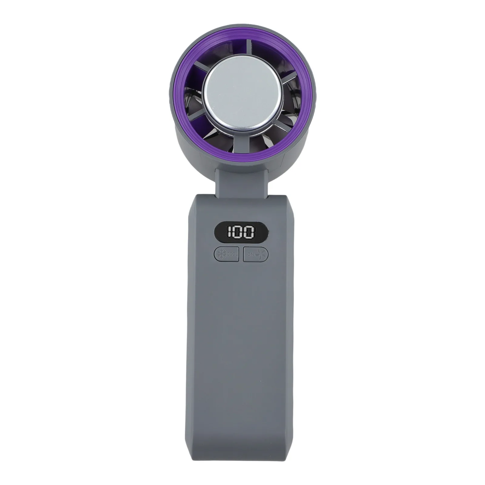 Ventilatore USB portatile da appendere al collo con funzione di raffreddamento del ghiaccio Motore ad alta velocità e batteria da 3600 mAh per un aggiornamento rapido ovunque