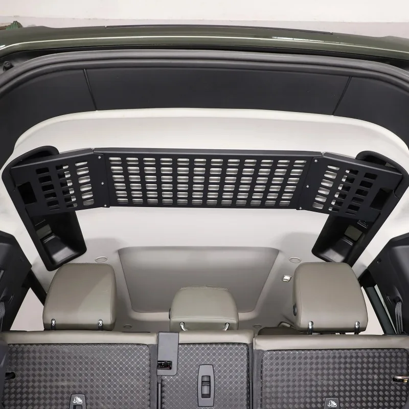 

Aluminum Alloy Black Car Trunk Roof Rack Storage Holder Bag Holder Car Accessories For Land Rover Defender 110 130 2020-2024