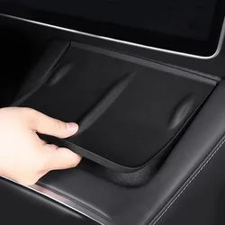 Wireless Charging Pad For Tesla Model 3 /Y 2021 2022 2023 Car Central Control Mobile Phone Silicone Non-Slip Mat Car Accessories
