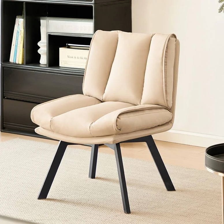 ee-Light Luxury Computer Chair Comfortable Home Creative Study Office Chairs Nordic Soft Pack Rotatable Sofa Back Leisure Chairs
