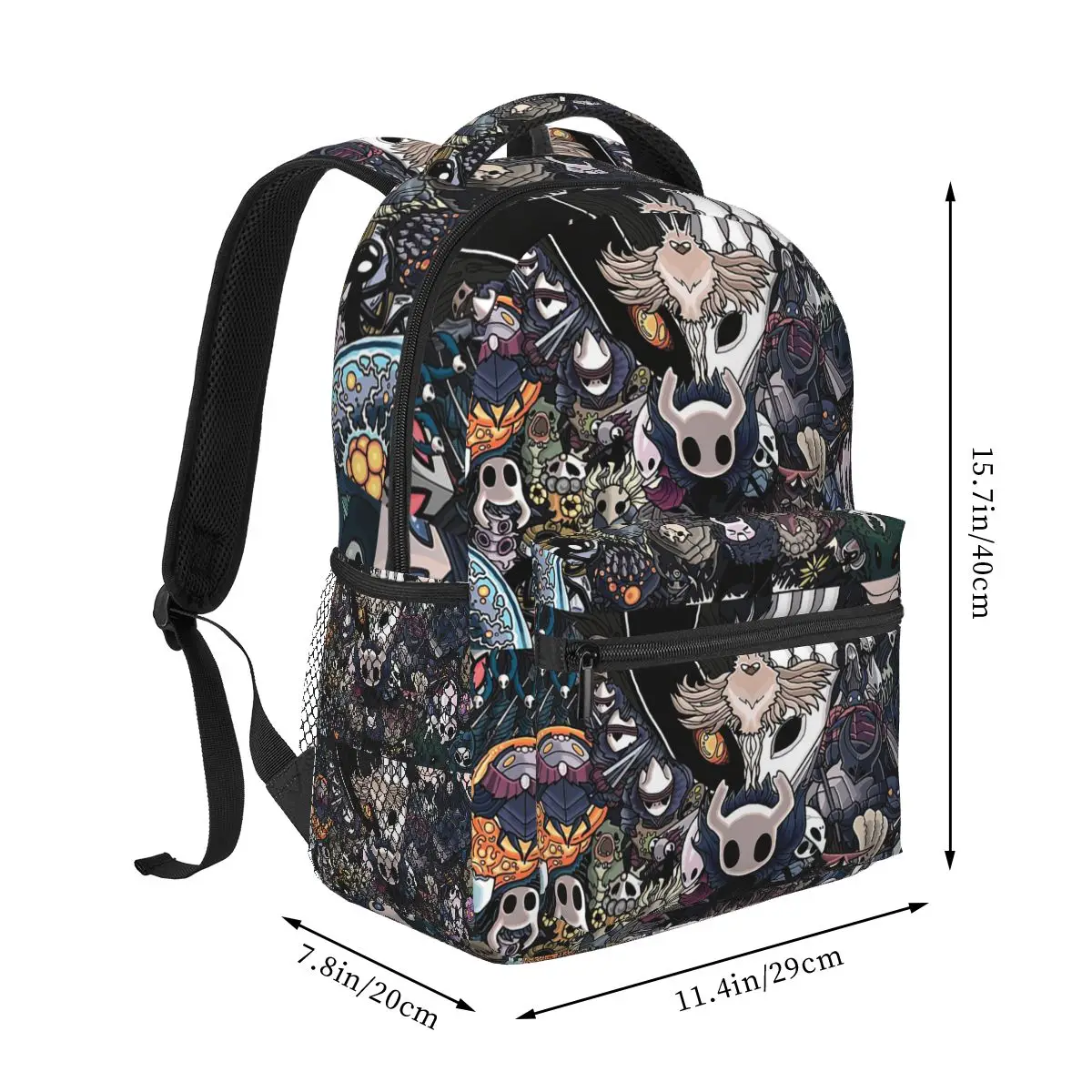 Hollow Knight Backpack Hot Sale Daypack Large Capacity Kids BookBag School Bag Shoulder Bags for Men Women