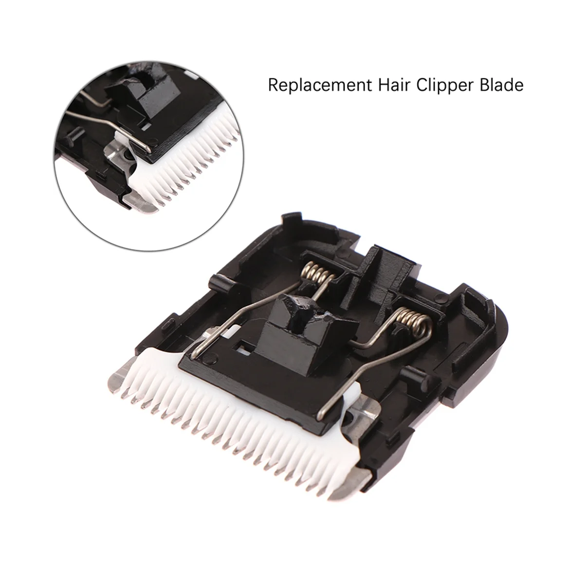 Replacement Hair Clipper Blade for Boost Nano Ceramic Cutter Head White