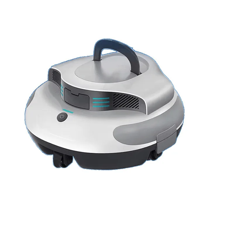 Robot per la pulizia dell'aspirazione delle acque reflue wireless per piscine