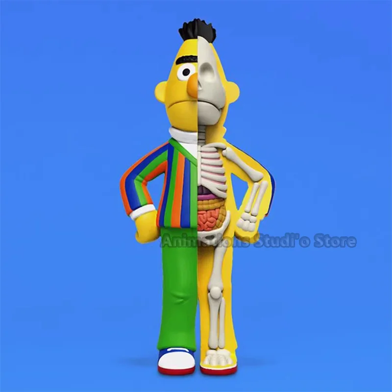 شخصيات كرتونية Elmo كبيرة الطيور كوكي الوحش العمل ، شخصيات العمل السمسم ، وليس برت ، nernie Dissectibles ، ألعاب أنيمي ، هدايا
