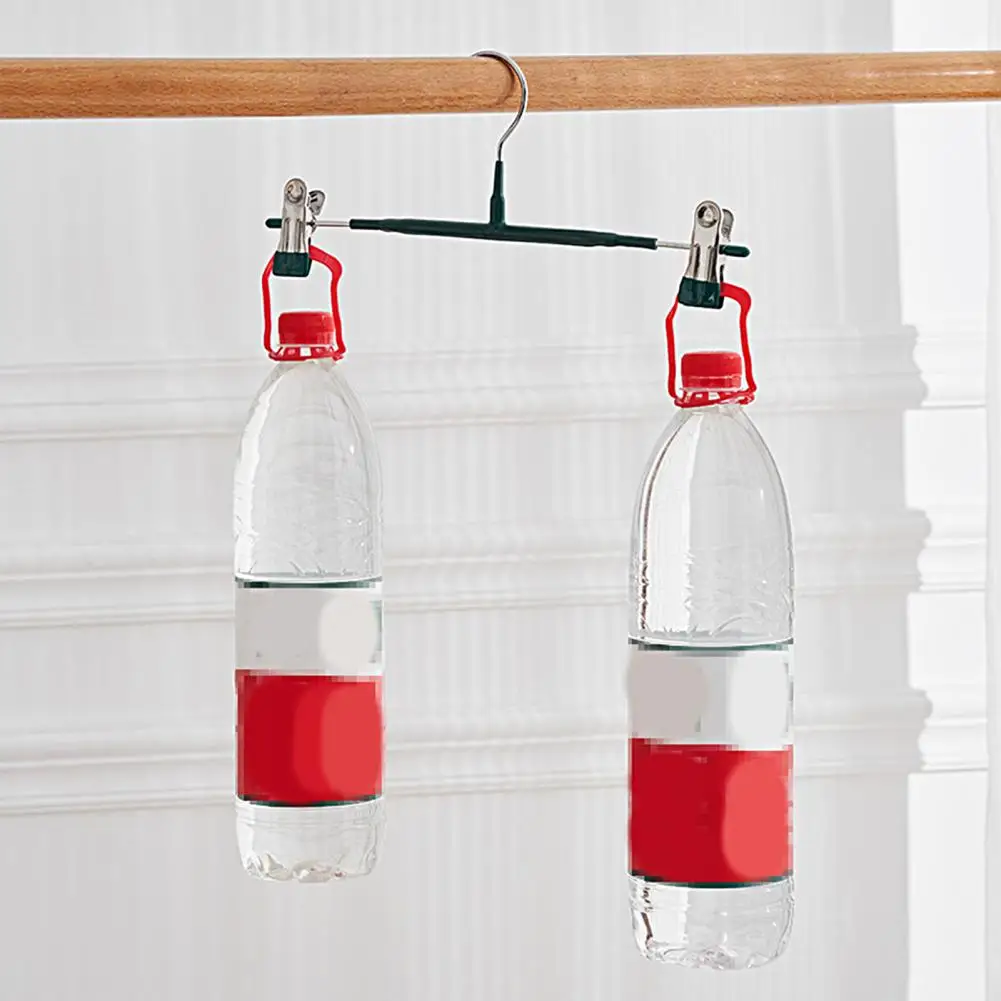 2Pcs Clothes Hangers Practical Eco-friendly Pants Clips Pants Coat Skirt Trousers Closet Hanging Clips for Bathroom