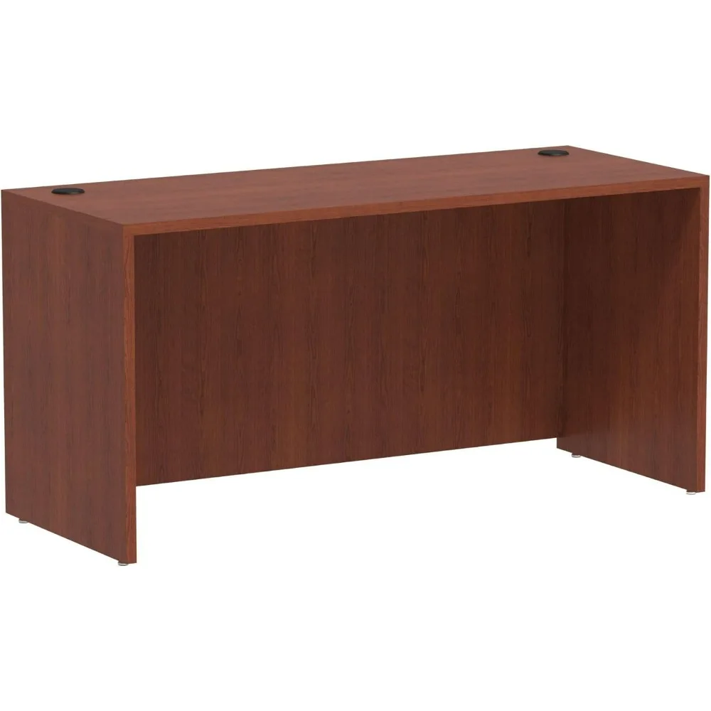 Valencia 60 by 24 by 29-12-Inch Credenza Shell, Medium Cherry Frame/Top