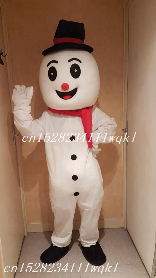 

Adult Snowman Mascot Costumer Cartoon Snowmens Cosplay Costumer Birthday Character Attractive Party Maskote Carnival
